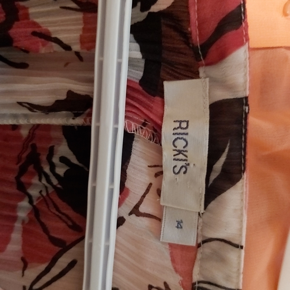 NEW RICKIS BLOUSE-TOP BUTTONS ONLY/B4A - Picture 5 of 5